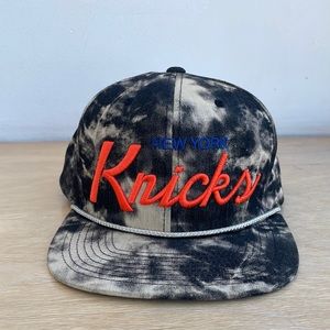 New York Knicks Mitchell And Ness Tie Dye Snapback
